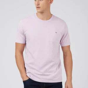 Signature pocket tee - lilac