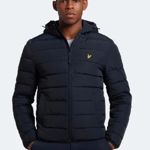 Lightweight puffer jacket - dark navy