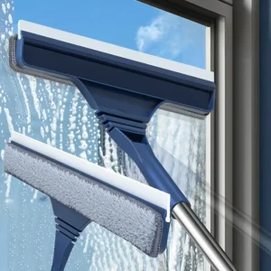 2-in-1 Raamtrekker met Schrobber – Clario