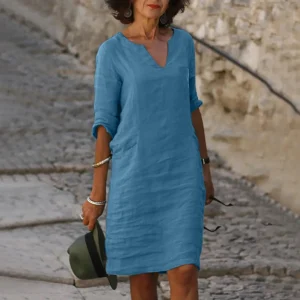 Stijlvolle Luchtige Zomerjurk – Isalie