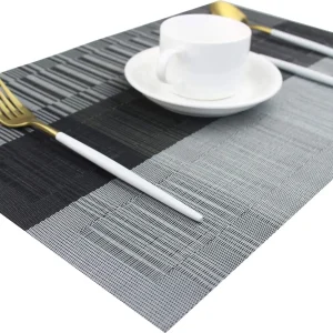 TableWove – Luxe Wasbare Placemats met Hittebestendig Design voor Stijlvol Tafelen