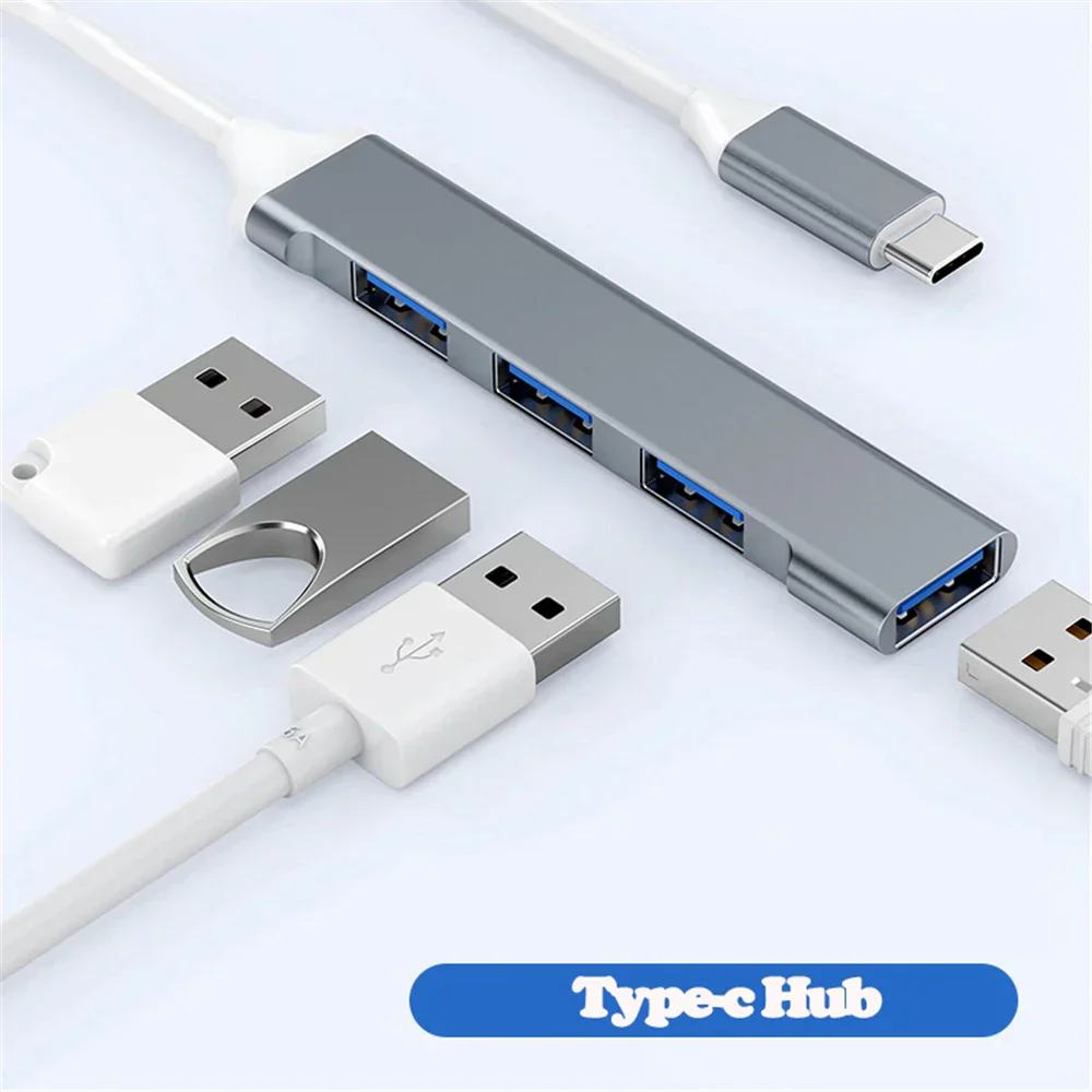 4-poorts USB-hub – Veyno - Afbeelding 5
