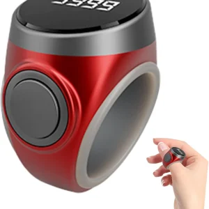 4-Cijferige Oplaadbare Digitale Vingertellerring – Calmero