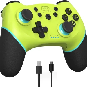 Draadloze Switch-controller met Hall Effect Joysticks en Turbo-functie – Nexora