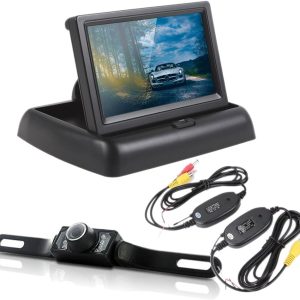 Draadloze achteruitrijcamera met 4,3" (10,9 cm) LCD-monitor – ParkSafe