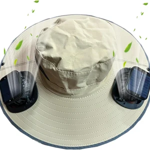 Zonneventilator Koelhut met UV-bescherming – Solvoro