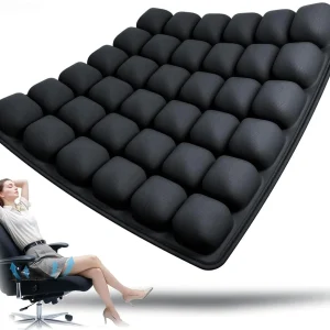 Opblaasbaar Reisstoel Kussen met Ergonomische Drukverlichting – AirComfort