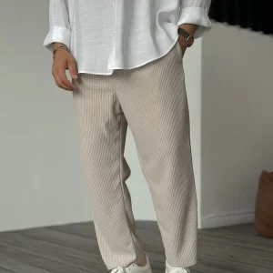 Luxe Herenbroek van Zachte Stof – Alessio