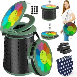 Draagbaar Toilet met Verstelbare Hoogte – CampMate