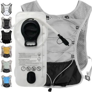 Ultra-Lichte Hydratatie Hardloopvest met 2L Waterreservoir – Dravien