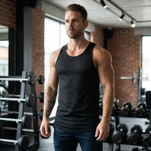 Mouwloos Sporttanktop van M mesh - Brandon