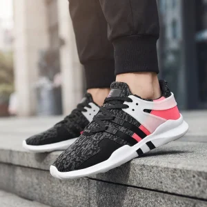 Ademend Sneakers Met Rubberzool - Bradley