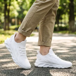 Ademend gebreide sportschoen - Randy