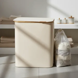 Ademend Textiel Wasmand - FreshFold