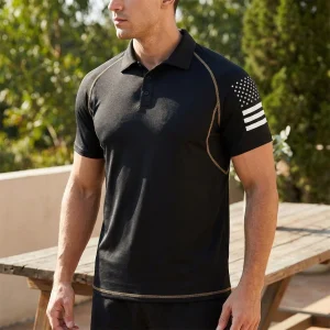 Ademend Sportshirt Met Kraag - Evan