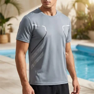 Ademend Sportshirt Met Print - Kurt