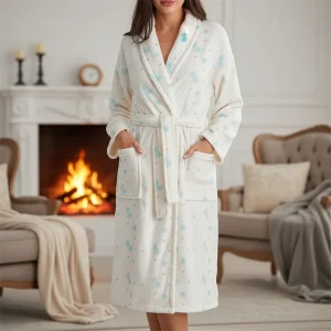 Bloemenpatroon Badjas - Julia