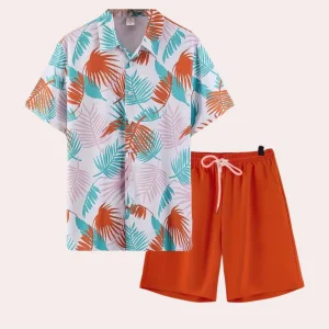 Heren Tweedelige Hawaiian Zomerset – Kairos