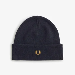 Classic beanie - black dark caramel
