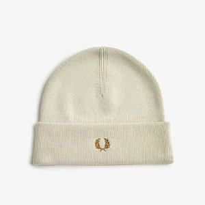Classic beanie - oatmeal dark caramel