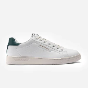 Capri - white dark green
