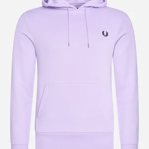 Tipped hooded sweatshirt - lilac soul