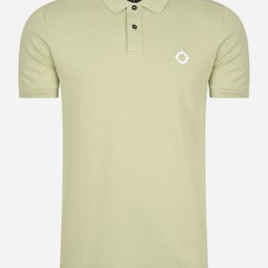 SS pique polo - tea