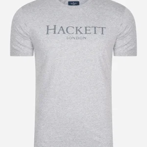 Hackett london t-shirt - light grey marl
