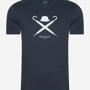 Large logo t-shirt - dark navy