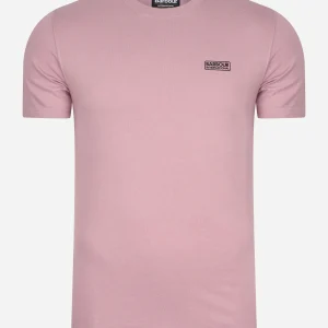 Small logo tee - dk thistle