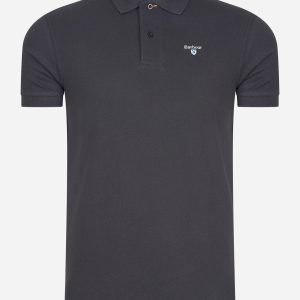 Sports polo - grey navy
