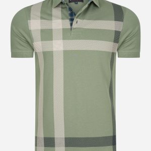 Blaine polo - agave green