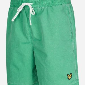 Salt wash swim shorts - grid green