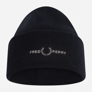 Graphic beanie - black