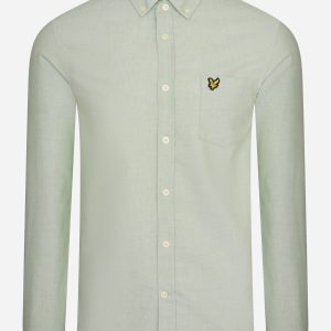 Oxford shirt - fern green white