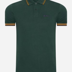 Signature polo - dark green
