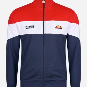 Caprini track top - red navy white