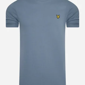 Plain t-shirt - slate blue