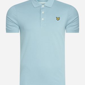 Plain polo shirt - away blue