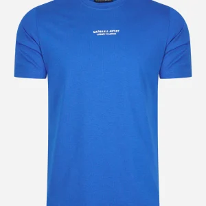 Injection t-shirt - radial blue