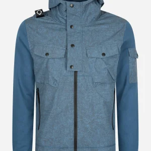 Tie dye jacket - ink navy