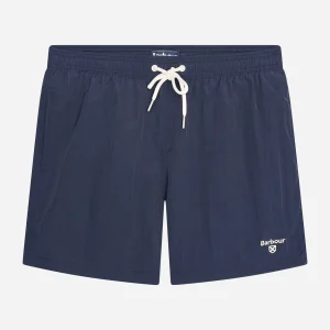 Essential logo 5" swim short - navy