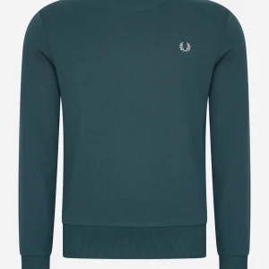 Crew neck sweatshirt - petrol blue