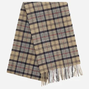 Tartan lambswool scarf - dress tartan
