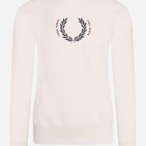 Laurel wreath sweatshirt - snow white