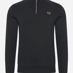 Half zip sweatshirt - black