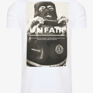 Unfair balaklava t-shirt - white