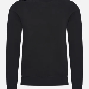 Core crew sweat - jet black