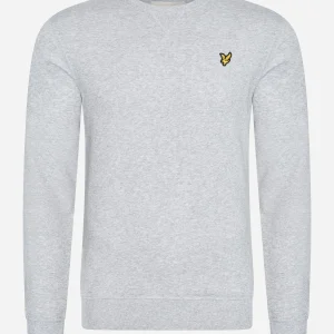 Crew neck sweatshirt - light grey marl