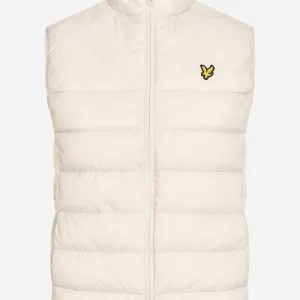 Wadded gilet - light mist